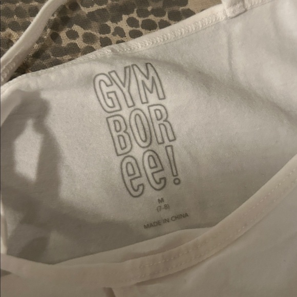 Set of 2 Gymboree Girls White Tank tops size medium. - Picture 3 of 3